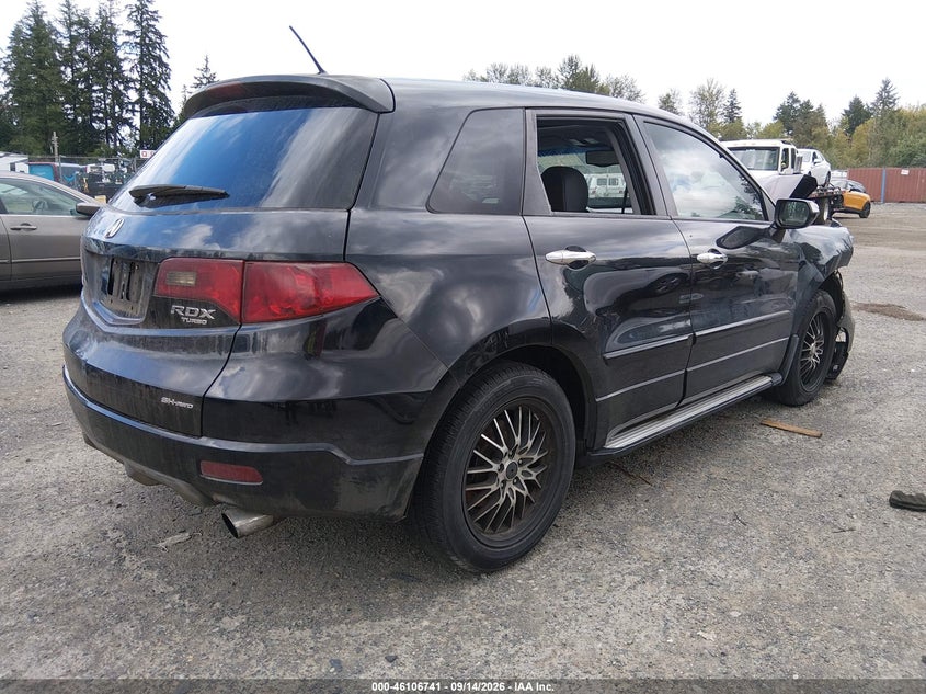 ACURA RDX 2008 VIN 5J8TB18248A016423