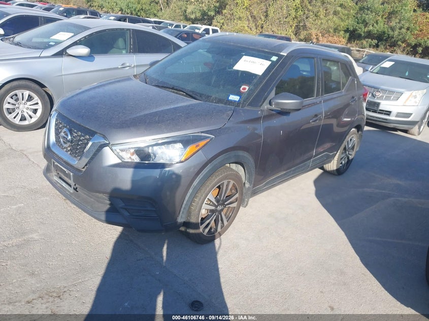 Vin: 3n1cp5cu5kl567026, lot: 46606404, nissan kicks sv 20192