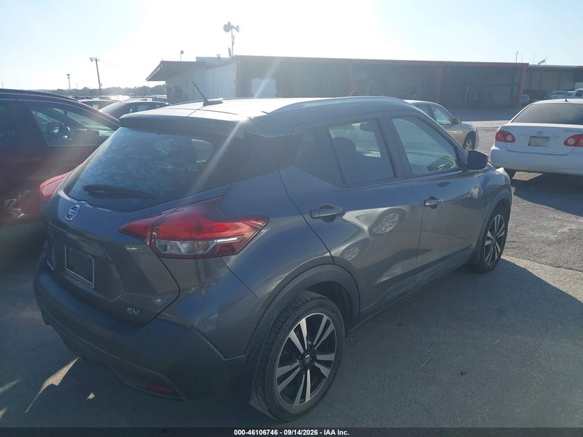 Vin: 3n1cp5cu5kl567026, lot: 46606404, nissan kicks sv 20194
