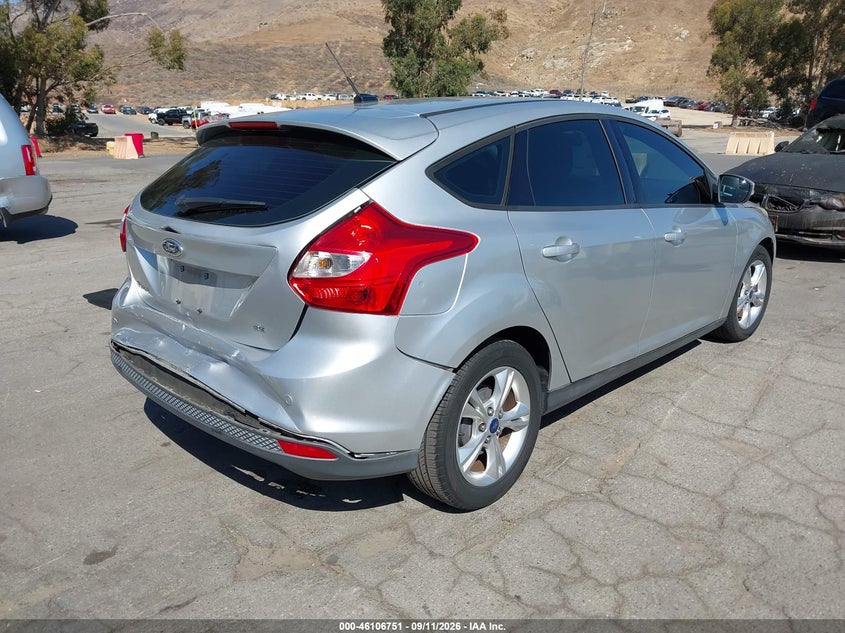 Vin: 1fadp3k26dl181712, lot: 46606409, ford focus se 20134