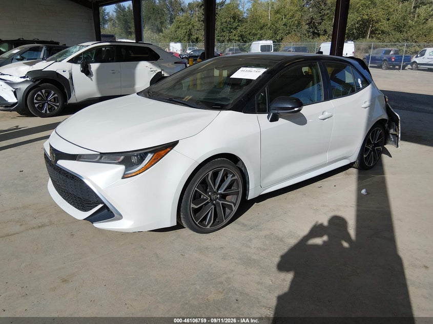 Vin: jtnc4mbe9n3172949, lot: 46606417, toyota corolla xse 20222
