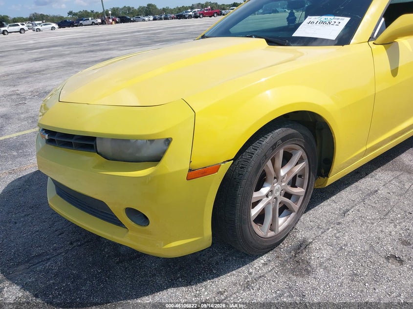 CHEVROLET CAMARO 2015 VIN 2G1FD3D32F9103187