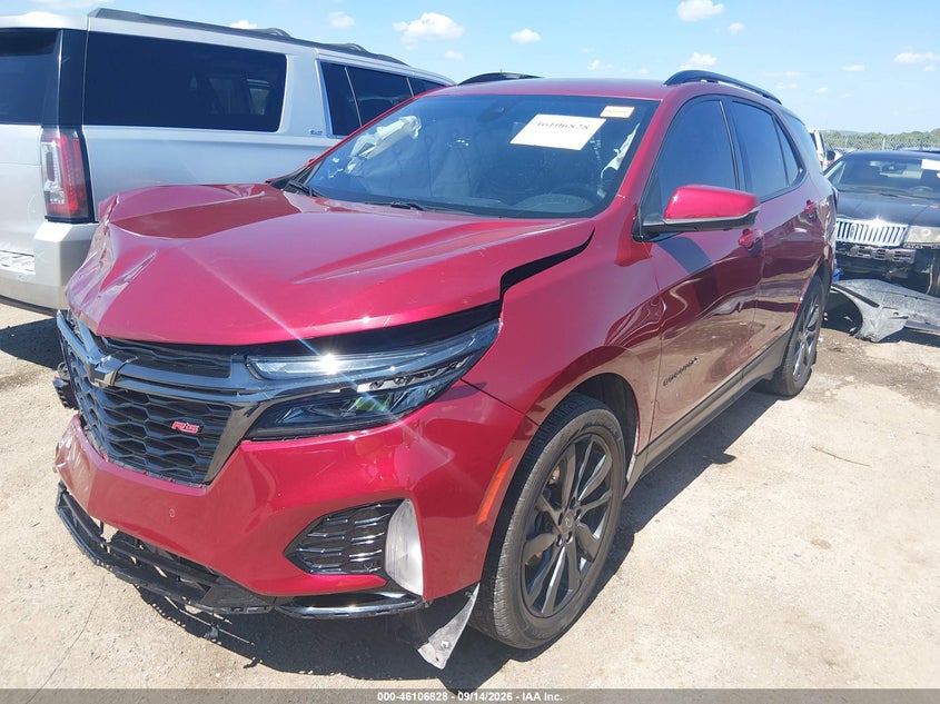 Vin: 3gnaxmegxps156988, lot: 46606486, chevrolet equinox fwd rs 20232