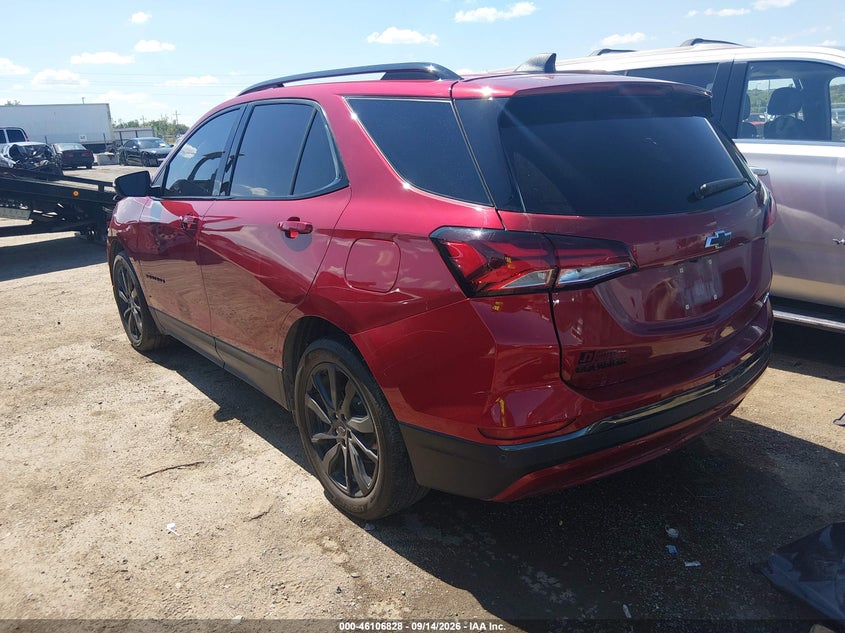 Vin: 3gnaxmegxps156988, lot: 46606486, chevrolet equinox fwd rs 20233