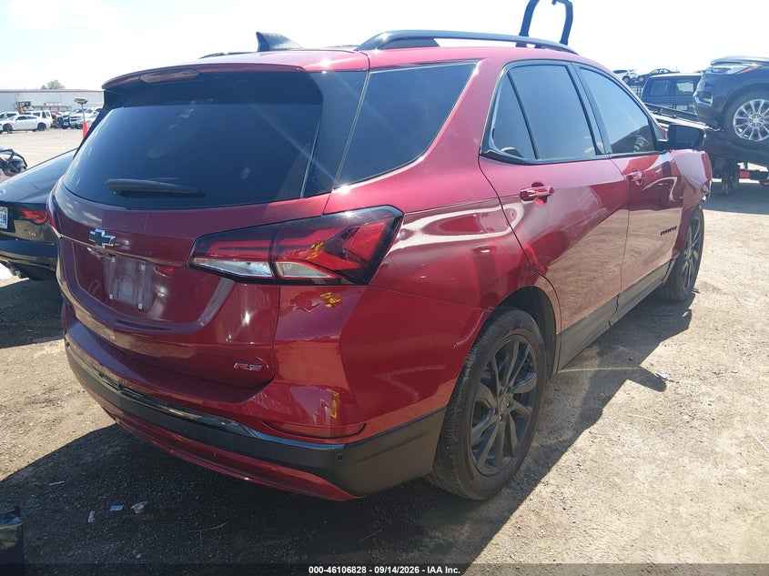 Vin: 3gnaxmegxps156988, lot: 46606486, chevrolet equinox fwd rs 20234