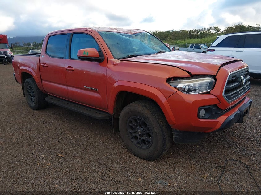 Vin: 3tmaz5cnzhm041964, lot: 46606490, toyota tacoma dbl cab/sr5/trd sport/or 2017 img_1