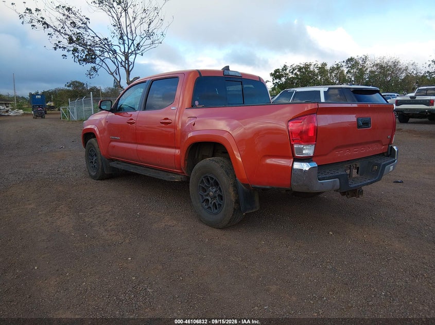 Vin: 3tmaz5cnzhm041964, lot: 46606490, toyota tacoma dbl cab/sr5/trd sport/or 20173