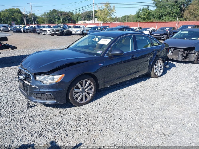 Vin: waufgafc8fn007252, lot: 46606492, audi a6 3.0t premium plus 20152