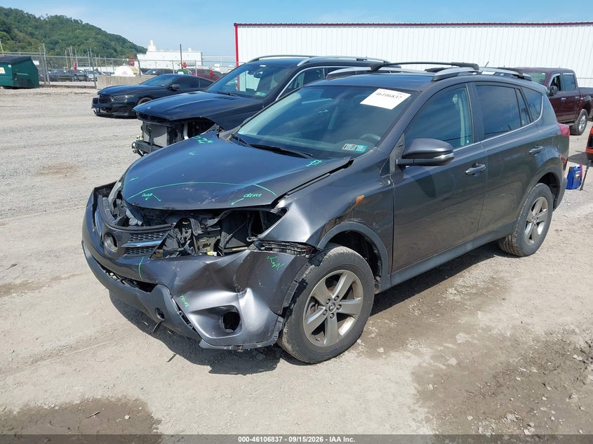 Vin: 2t3rfrev3fw258189, lot: 46606495, toyota rav4 xle 20152