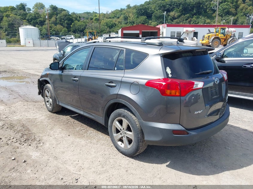 Vin: 2t3rfrev3fw258189, lot: 46606495, toyota rav4 xle 20153