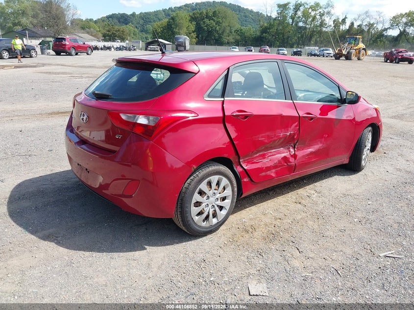 Vin: kmhd35lh9hu349956, lot: 46606552, hyundai elantra gt 20174