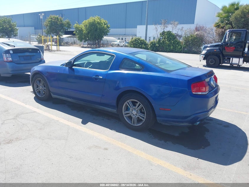 Vin: 1zvbp8amxc5210582, lot: 46606569, ford mustang v6 20123