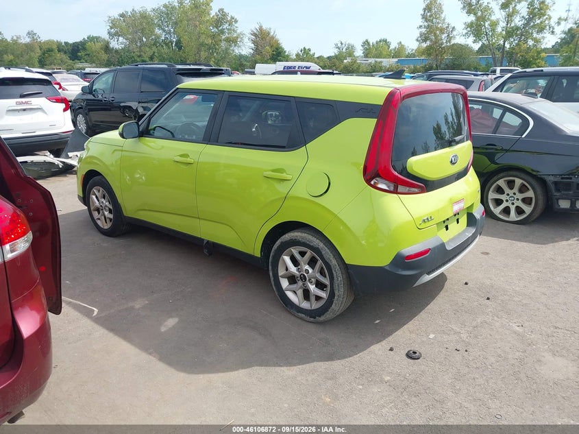 Vin: kndj33au0l7077770, lot: 46606587, kia soul ex 20203
