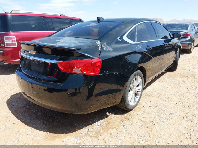Vin: 2g1115slxf9142062, lot: 46606597, chevrolet impala 1lt 20154