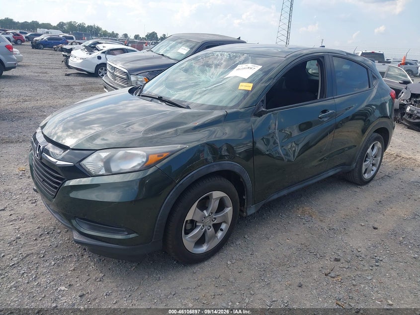 Vin: 3czru5h39jm710420, lot: 46606613, honda hr-v lx 20182