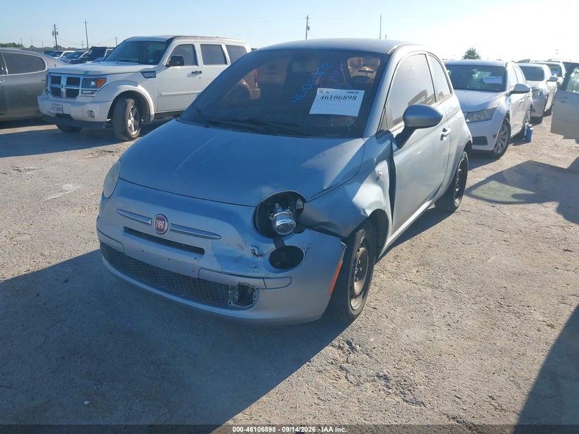 FIAT 500 2013 VIN 3C3CFFAR5DT727921