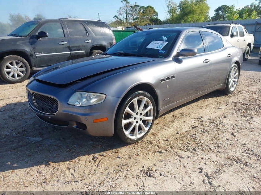 2008 Maserati Quattroporte Base Automatic/Executive Gt Automatic/Sport Gt S Automatic, Normal Wear & Tear, IAAI, VIN ZAMFE39A580039165 — photo 2