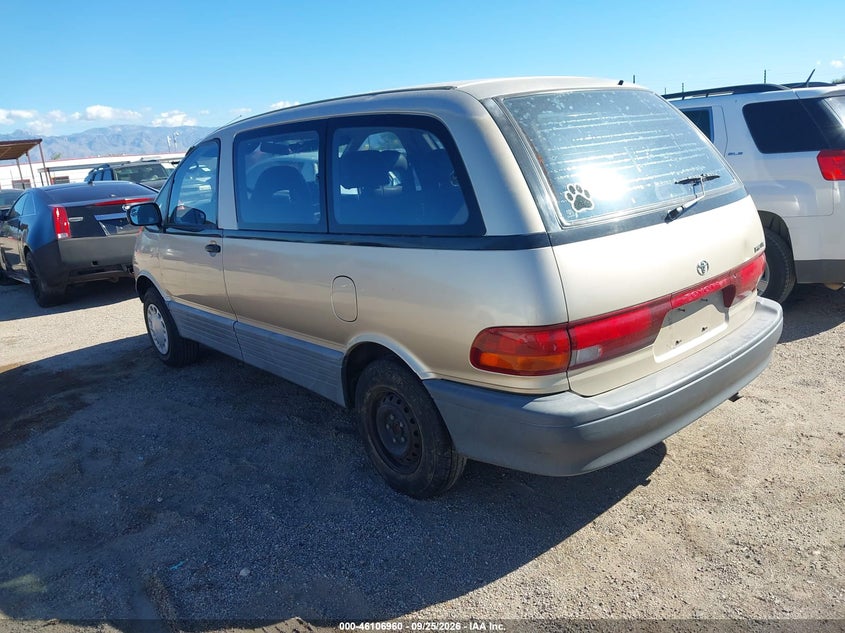 TOYOTA PREVIA 1992 VIN JT3AC11R5N1021253