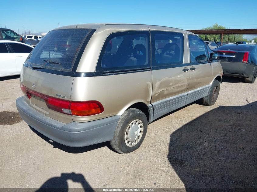 TOYOTA PREVIA 1992 VIN JT3AC11R5N1021253