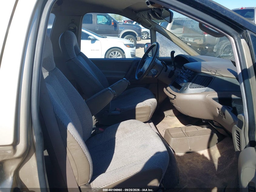 TOYOTA PREVIA 1992 VIN JT3AC11R5N1021253