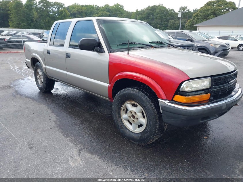 CHEVROLET S-10 2002 VIN 1GCDT13W22K209911