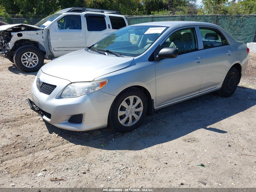 2010 Toyota Corolla, Front End, IAAI, VIN JTDBU4EE4AJ086398 — photo 2