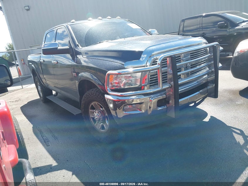 Vin: 3c6td5ft9cg324944, lot: 46606712, ram 2500 laramie 20121