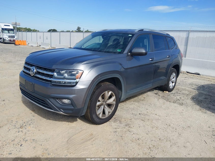 Vin: 1v2lr2ca6jc551650, lot: 46606727, volkswagen atlas 3.6l v6 se/3.6l v6 se w/technology 20182