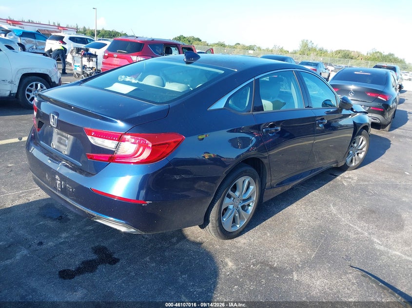 Vin: 1hgcv1f14ja069212, lot: 46606732, honda accord lx 20184