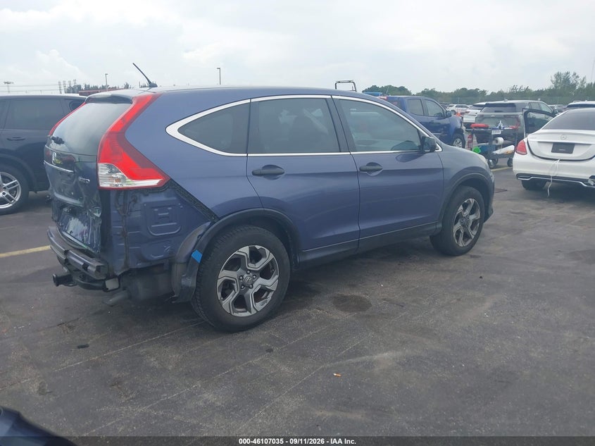 Vin: 2hkrm4h30eh653410, lot: 46606751, honda cr-v lx 20144