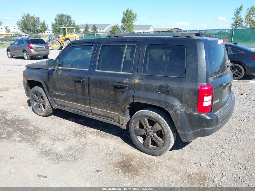 Vin: 1c4njrfb7dd248406, lot: 46606758, jeep patriot latitude 20133