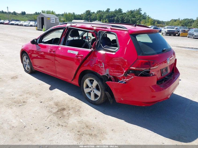 2015 VOLKSWAGEN GOLF SPORTWAGEN auction photo 3