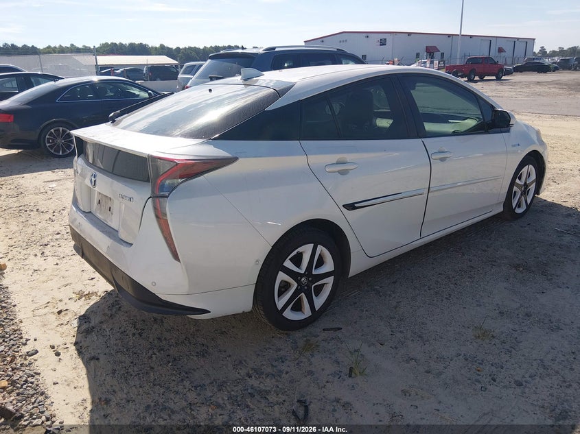 Vin: jtdkarfu1g3024112, lot: 46606789, toyota prius four touring 20164