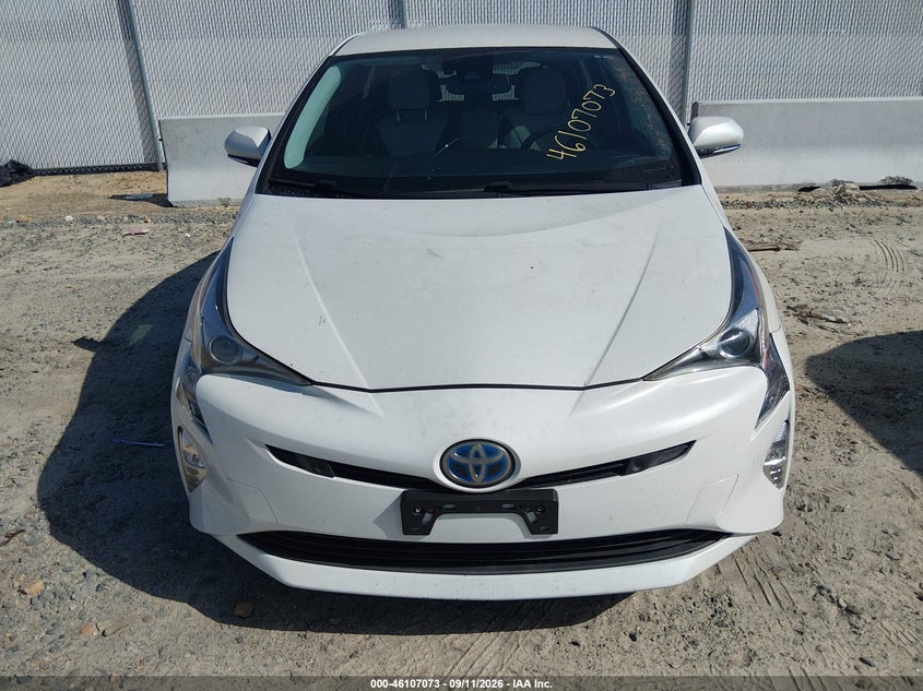 TOYOTA PRIUS 2016 VIN JTDKARFU1G3024112