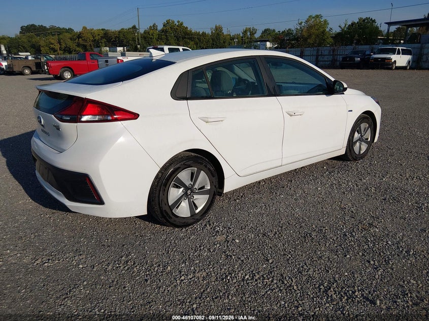 Vin: kmhc65lc6lu221156, lot: 46606798, hyundai ioniq hybrid blue 20204
