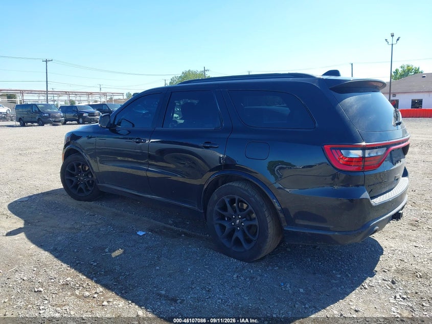 Vin: 1c4sdjct2nc208833, lot: 46606802, dodge durango r/t plus 20223