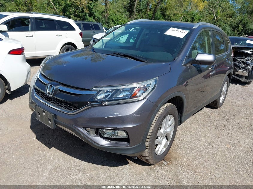 Vin: 2hkrm4h74gh621680, lot: 46606819, honda cr-v ex-l 20162