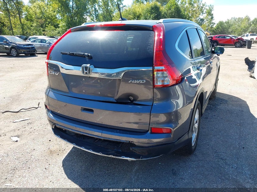 Vin: 2hkrm4h74gh621680, lot: 46606819, honda cr-v ex-l 20164