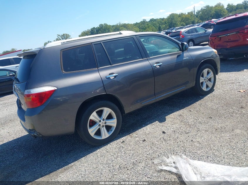 TOYOTA HIGHLANDER 2009 VIN JTEES42A692135736