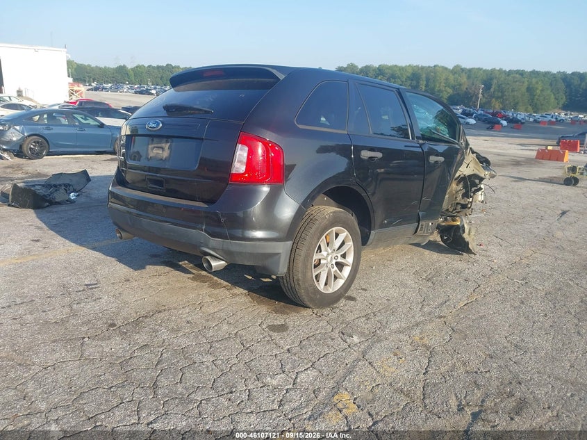 Vin: 2fmdk3gc7dbb16258, lot: 46606837, ford edge se 20134