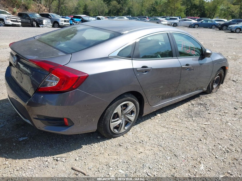 Vin: 2hgfc2f66kh576331, lot: 46606838, honda civic lx 20194