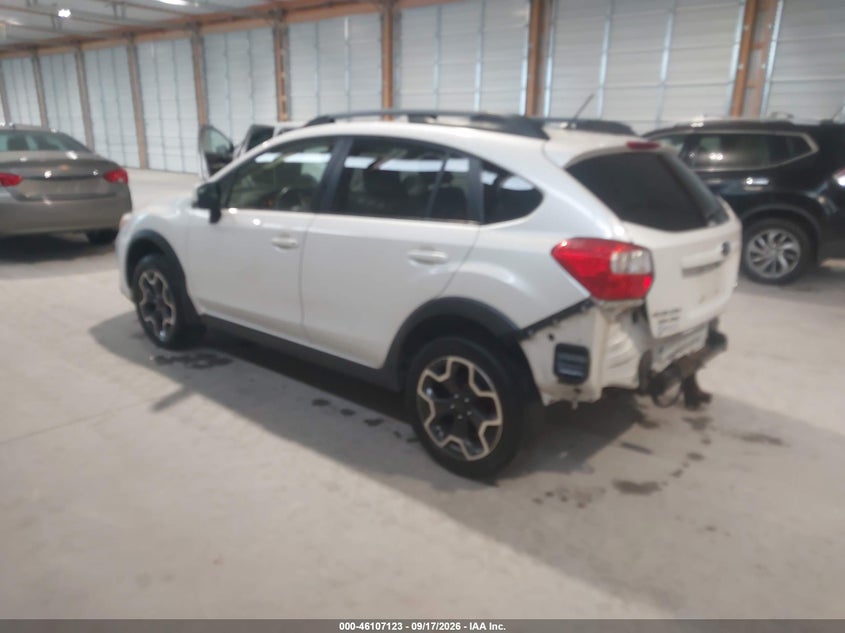 Vin: jf2gpavc3e8232816, lot: 46606839, subaru xv crosstrek 2.0i premium 20143