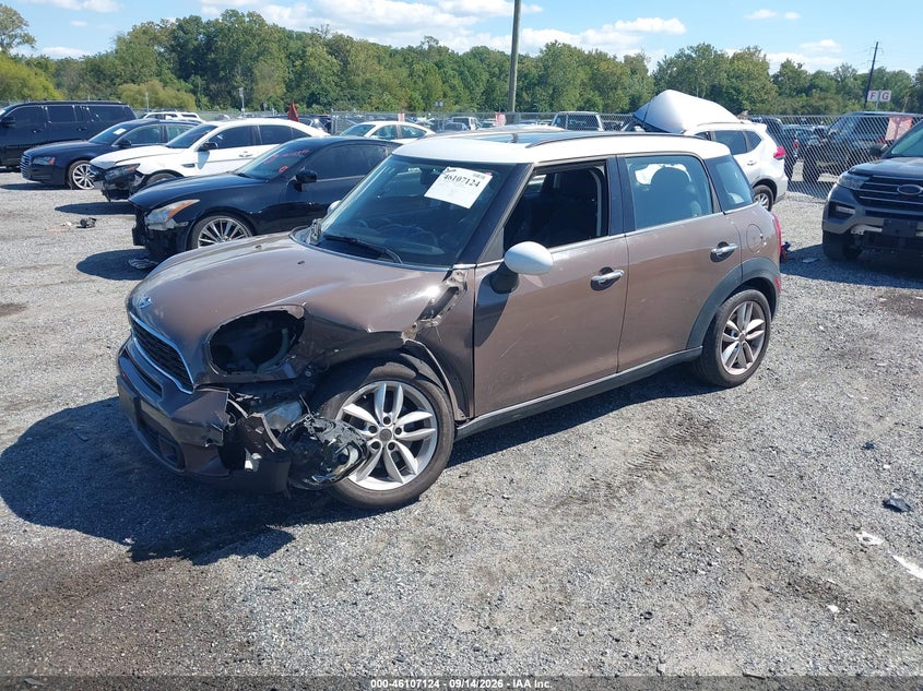 Vin: wmwzc5c51bwl53668, lot: 46606840, mini cooper s countryman 20112