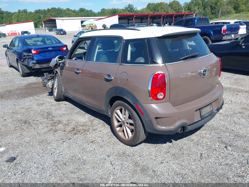 Vin: wmwzc5c51bwl53668, lot: 46606840, mini cooper s countryman 20113