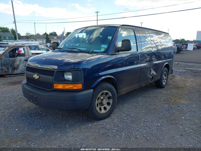 Vin: 1gnsgbf46c1197580, lot: 46606841, chevrolet express 1500 ls 20122