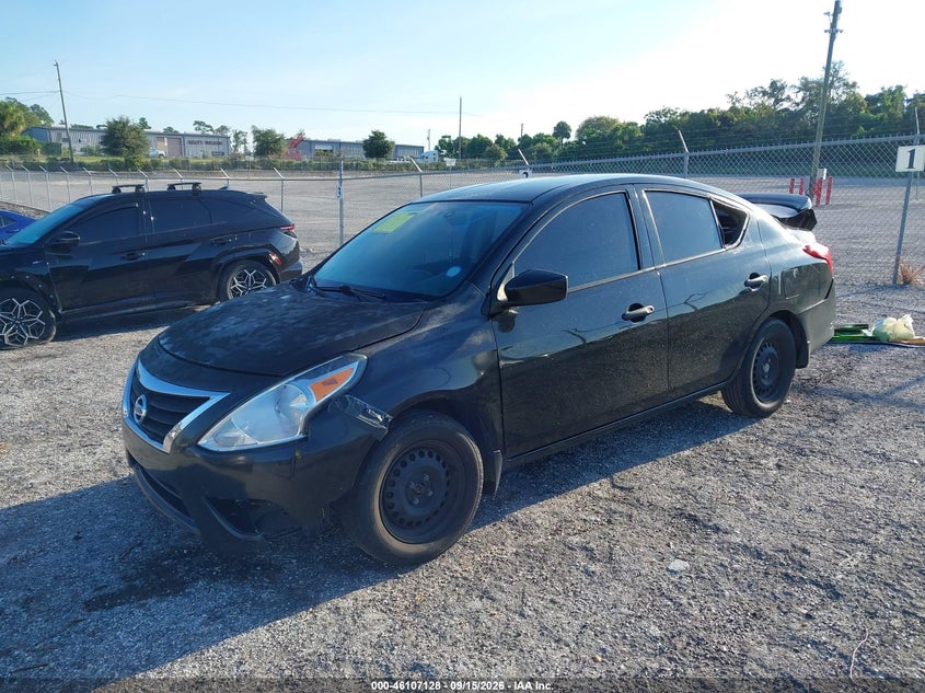 Vin: 3n1cn7ap4hl861380, lot: 46606844, nissan versa 1.6 s+ 20172