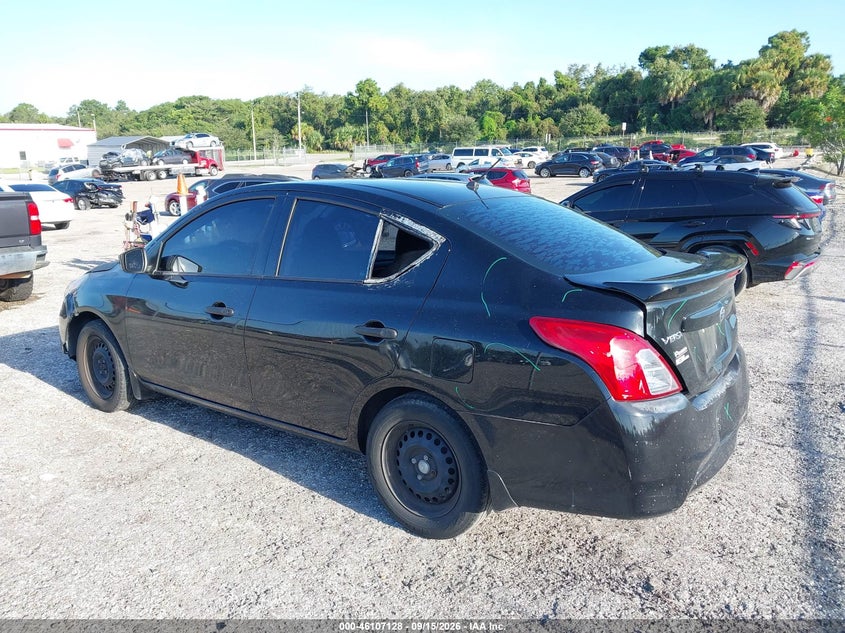 Vin: 3n1cn7ap4hl861380, lot: 46606844, nissan versa 1.6 s+ 20173
