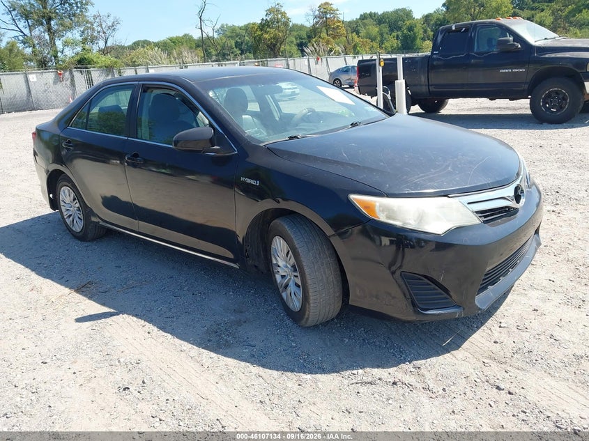 2014 TOYOTA CAMRY HYBRID auction photo 1
