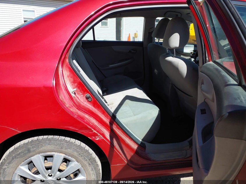 TOYOTA COROLLA 2012 VIN 2T1BU4EE4CC799722