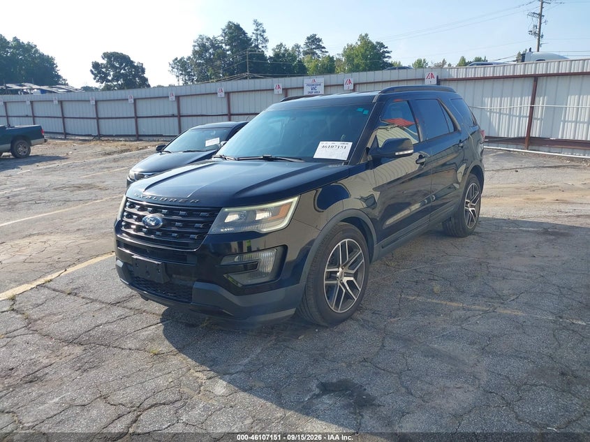 Vin: 1fm5k8gt4ggb43268, lot: 46606867, ford explorer sport 20162